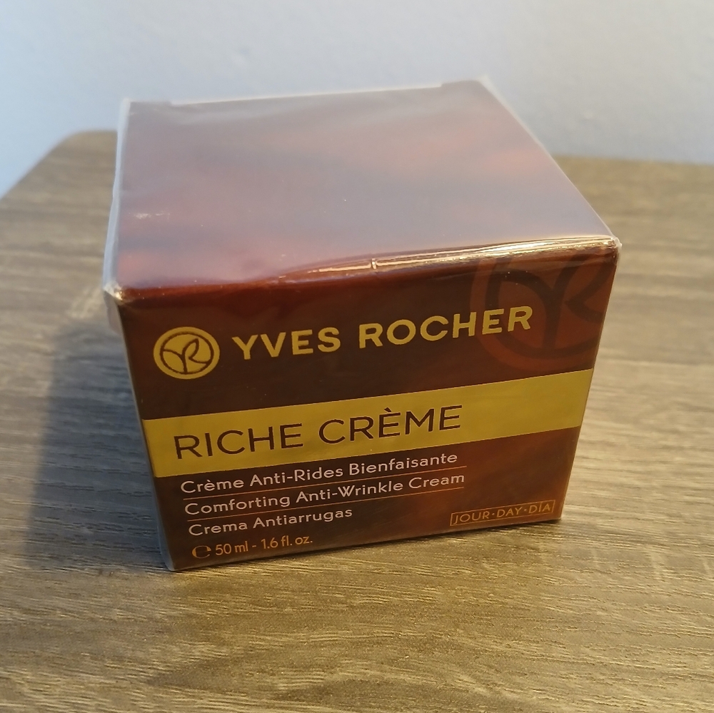 Yves Rocher Riche Crème Comforting Anti-Wrinkle Day Cream 1.6 fl oz/50 ml